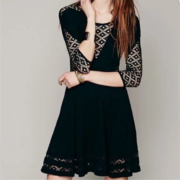 Free People To The Point Dress - Picture 1 of 7